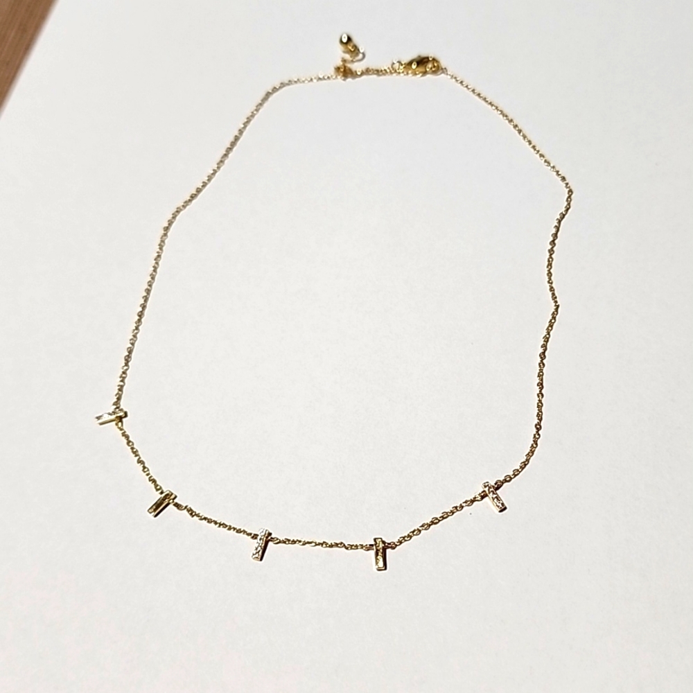 Uncommon James necklace with diamonds